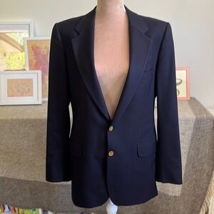 Vintage YSL navy blazer, size 42